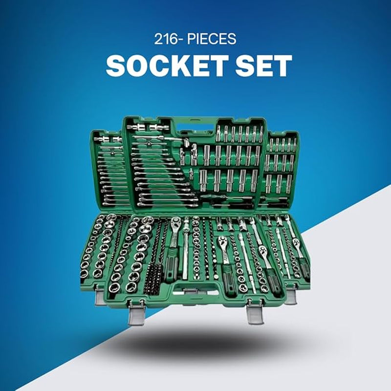 216-Piece Professional Socket Tool Set