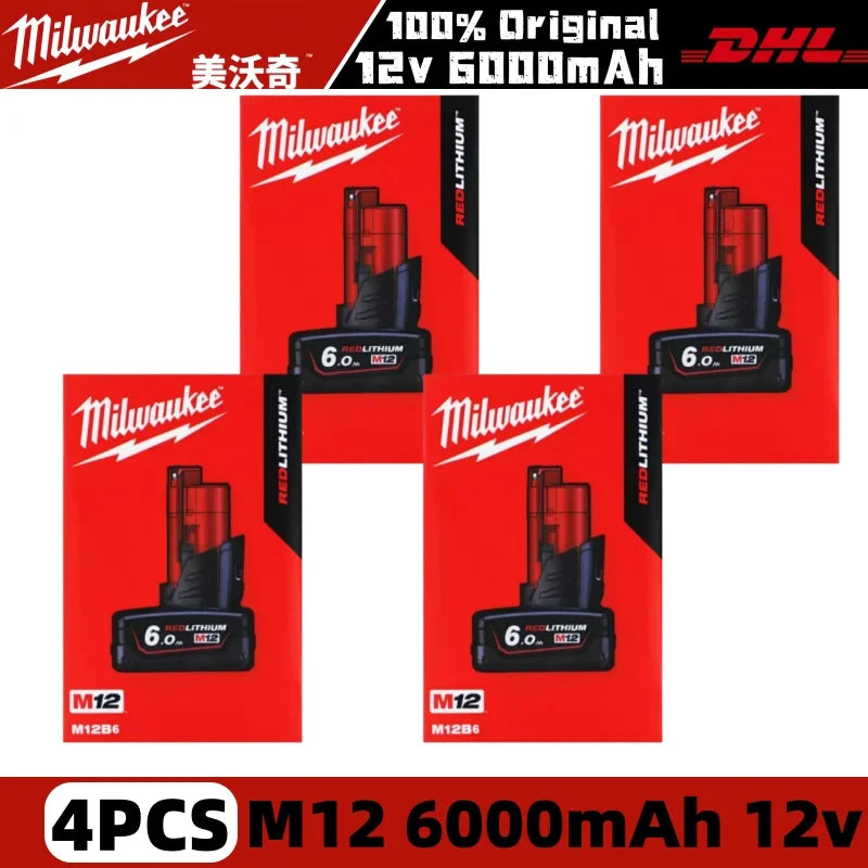 100% New  M18 6.0Ah High Output Battery 18V Lithium-Ion Rechargeable for  M18 Cordless Power Tools 18V Battery