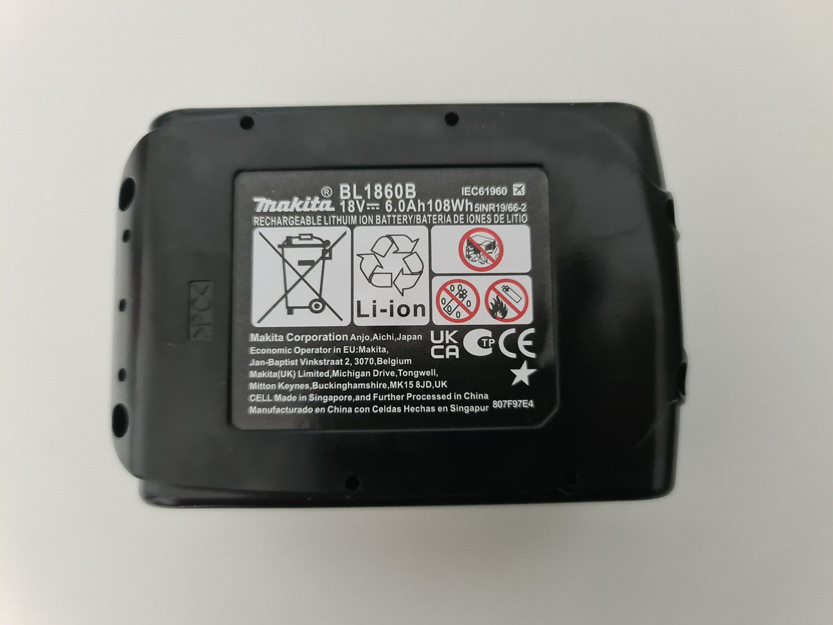 Makita Kompatibelt 18V Batteri (6.0 Ah) – BL1860B