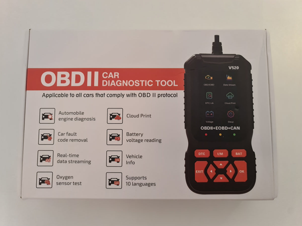 V520 OBD2 Felkodsläsare – Proffsens val | Umeå Verktyg