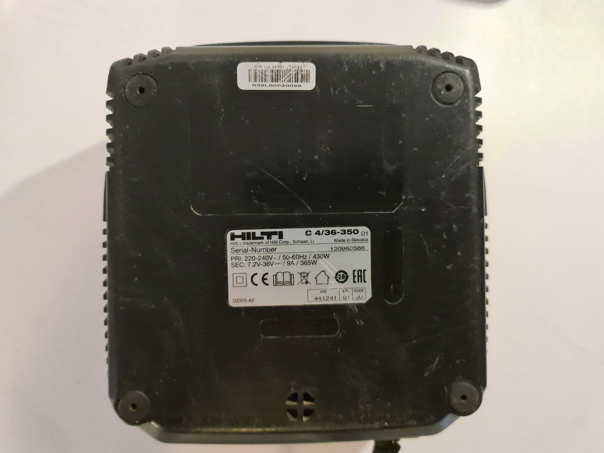Hilti 36V Proffskit – WSR 36-A Tigersåg, Snabbladdare, 36V 3.0Ah Batteri & Väska (Begagnat)