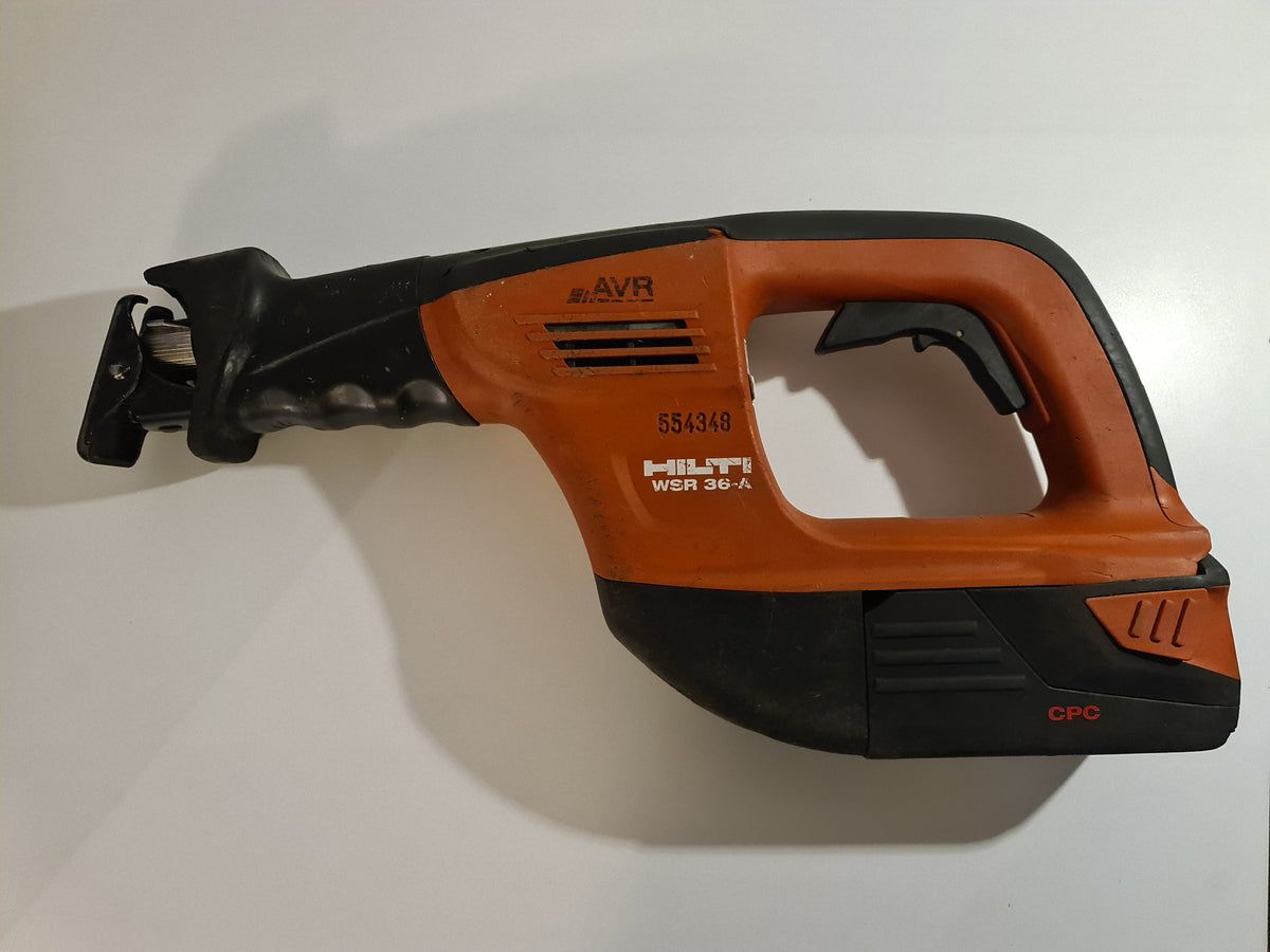 Hilti 36V Proffskit – WSR 36-A Tigersåg, Snabbladdare, 36V 3.0Ah Batteri & Väska (Begagnat)
