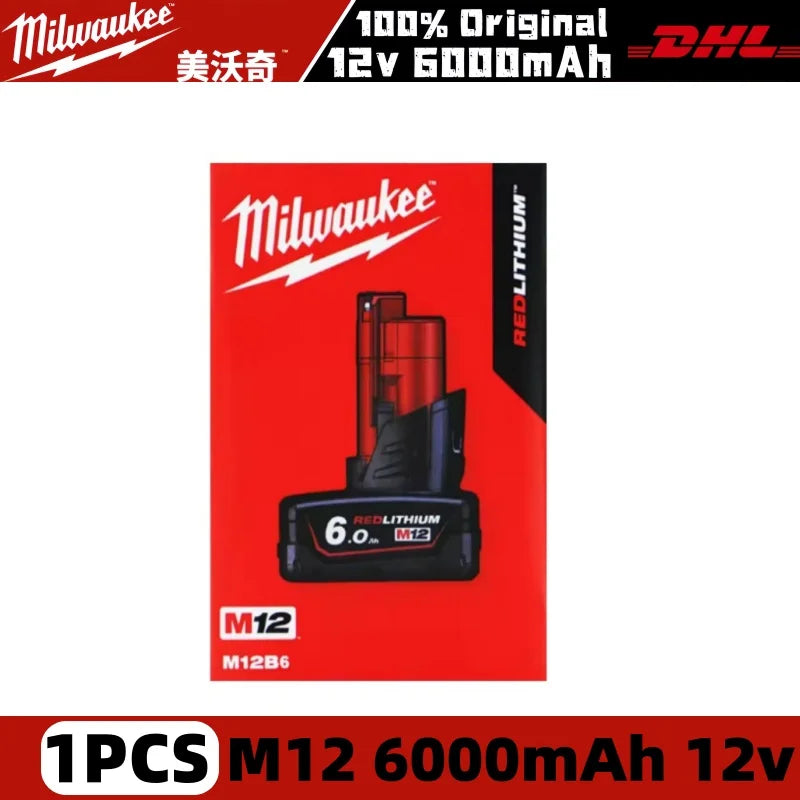100% New  M18 6.0Ah High Output Battery 18V Lithium-Ion Rechargeable for  M18 Cordless Power Tools 18V Battery