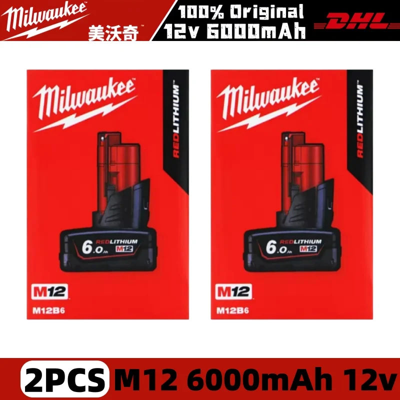 100% New  M18 6.0Ah High Output Battery 18V Lithium-Ion Rechargeable for  M18 Cordless Power Tools 18V Battery